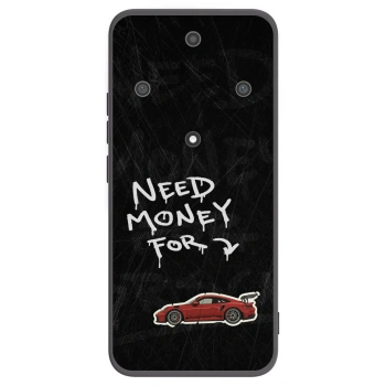 Picasee silikónový čierny obal pre Honor Magic5 Lite 5G - Track Mode