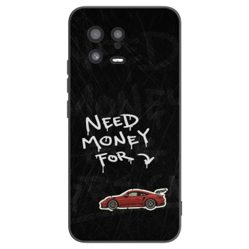 Picasee silikónový čierny obal pre Xiaomi 13 - Track Mode