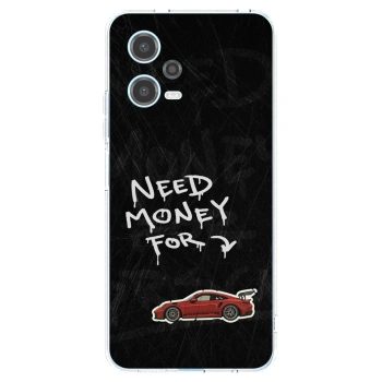 Picasee silikónový prehľadný obal pre Xiaomi Redmi Note 12 5G - Track Mode