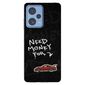 Picasee silikónový prehľadný obal pre Xiaomi Redmi Note 12 Pro 5G - Track Mode