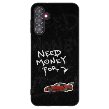 Picasee silikónový čierny obal pre Samsung Galaxy A14 4G A145R - Track Mode