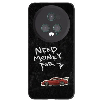 Picasee silikónový čierny obal pre Honor Magic5 Pro - Track Mode