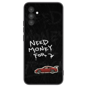Picasee silikónový čierny obal pre Samsung Galaxy A04s A047F - Track Mode