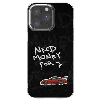 Picasee silikónový prehľadný obal pre Apple iPhone 15 Pro Max - Track Mode