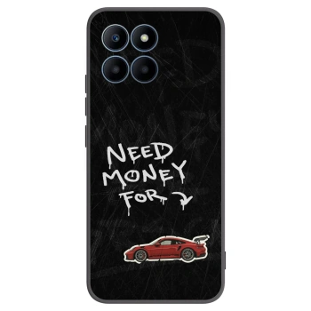 Picasee silikónový čierny obal pre Honor 70 Lite - Track Mode