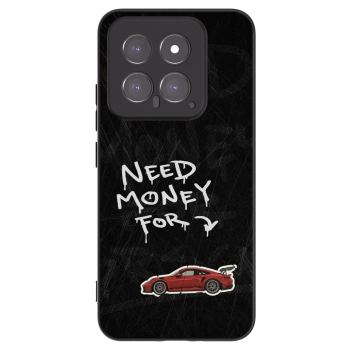 Picasee silikónový čierny obal pre Xiaomi 14 - Track Mode