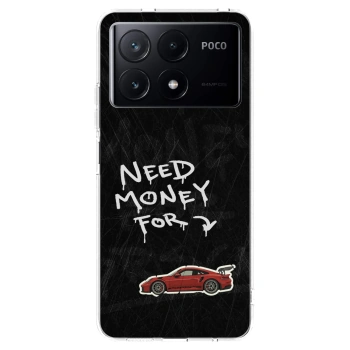 Picasee silikónový prehľadný obal pre Xiaomi Poco X6 Pro - Track Mode