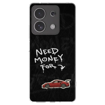 Picasee silikónový prehľadný obal pre Xiaomi Redmi Note 13 4G - Track Mode