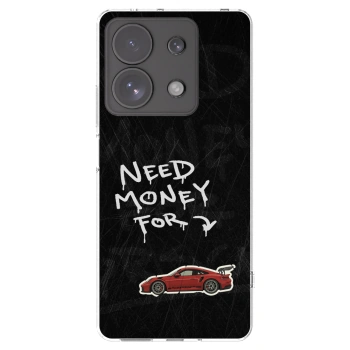Picasee silikónový prehľadný obal pre Xiaomi Redmi Note 13 Pro 4G - Track Mode