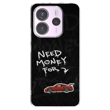 Picasee silikónový prehľadný obal pre Xiaomi Redmi Note 14 4G - Track Mode