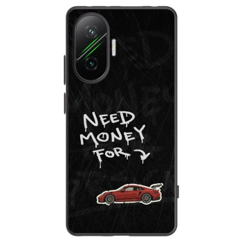 Picasee silikónový čierny obal pre Xiaomi Poco F7 5G - Track Mode