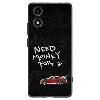 Picasee silikónový čierny obal pre Motorola Moto E14 - Track Mode