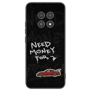 Picasee silikónový čierny obal pre Realme 12X - Track Mode