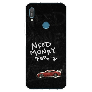 Picasee silikónový prehľadný obal pre Huawei Y6 2019 - Track Mode