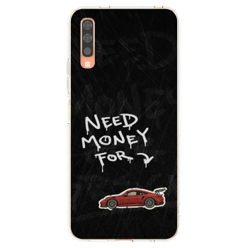 Picasee silikónový prehľadný obal pre Samsung Galaxy A70 A705F - Track Mode