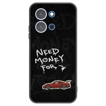 Picasee silikónový čierny obal pre Xiaomi Redmi 15C 4G - Track Mode