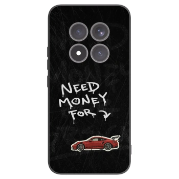 Picasee silikónový čierny obal pre Xiaomi Redmi Note 15 Pro+ - Track Mode