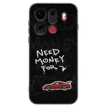 Picasee silikónový čierny obal pre OPPO Find X9 Pro - Track Mode