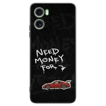 Picasee silikónový čierny obal pre Motorola Moto G06 - Track Mode