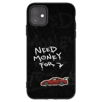 Picasee silikónový čierny obal pre Apple iPhone 11 - Track Mode