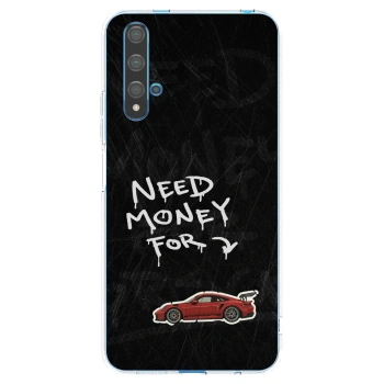 Picasee silikónový prehľadný obal pre Huawei Nova 5T - Track Mode