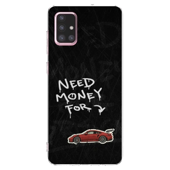 Picasee silikónový prehľadný obal pre Samsung Galaxy A71 A715F - Track Mode