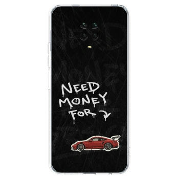 Picasee silikónový prehľadný obal pre Xiaomi Redmi Note 9 Pro - Track Mode