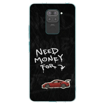 Picasee silikónový čierny obal pre Xiaomi Redmi Note 9 - Track Mode