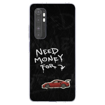 Picasee silikónový prehľadný obal pre Xiaomi Mi Note 10 Lite - Track Mode