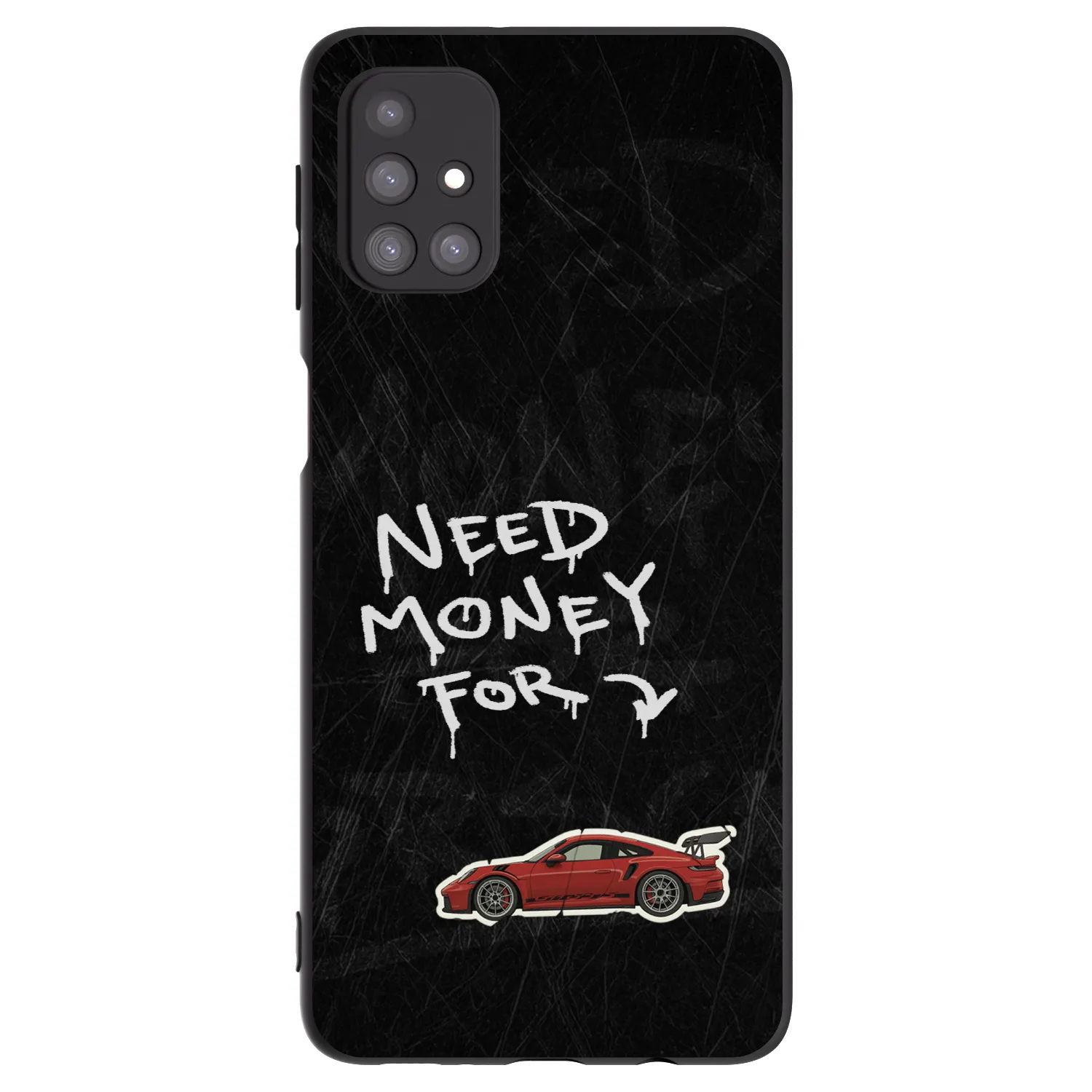 Picasee silikónový čierny obal pre Samsung Galaxy M31s - Track Mode