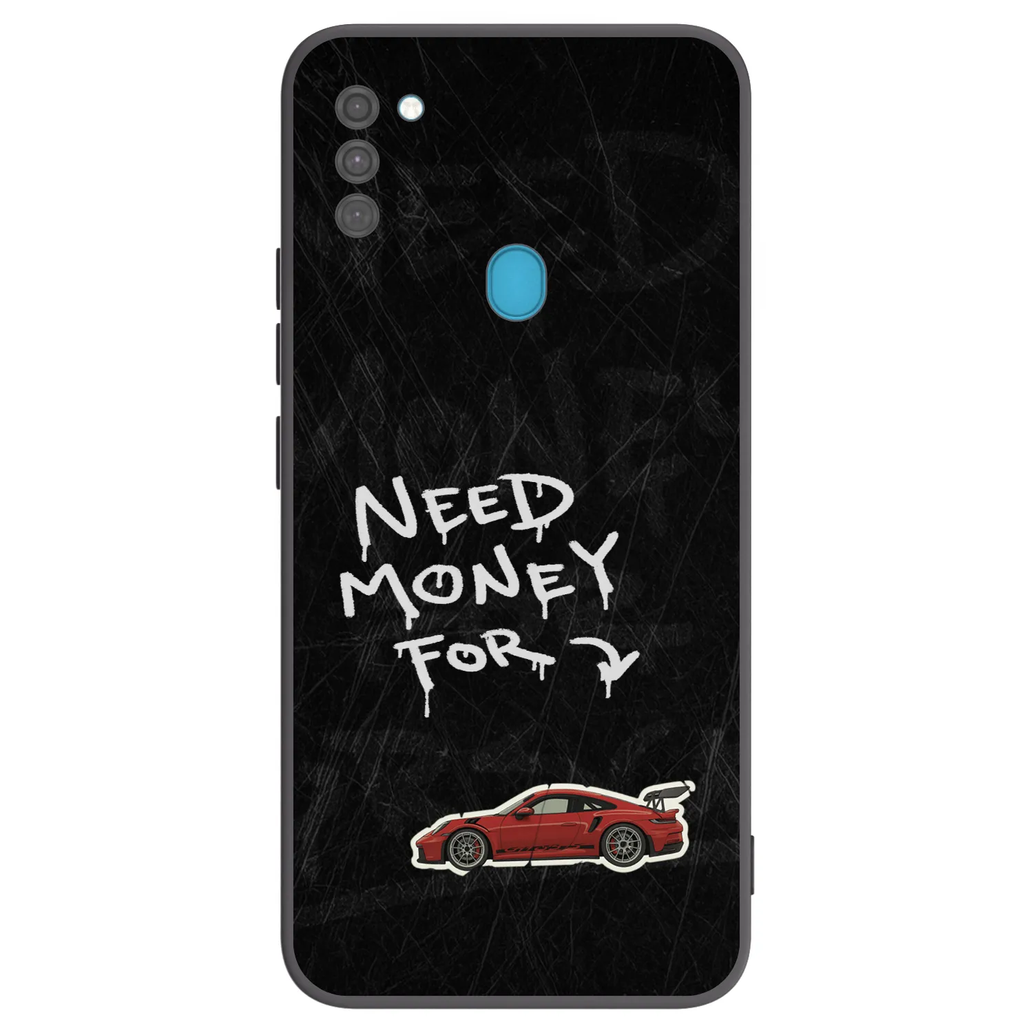 Picasee silikónový čierny obal pre Samsung Galaxy M11 - Track Mode