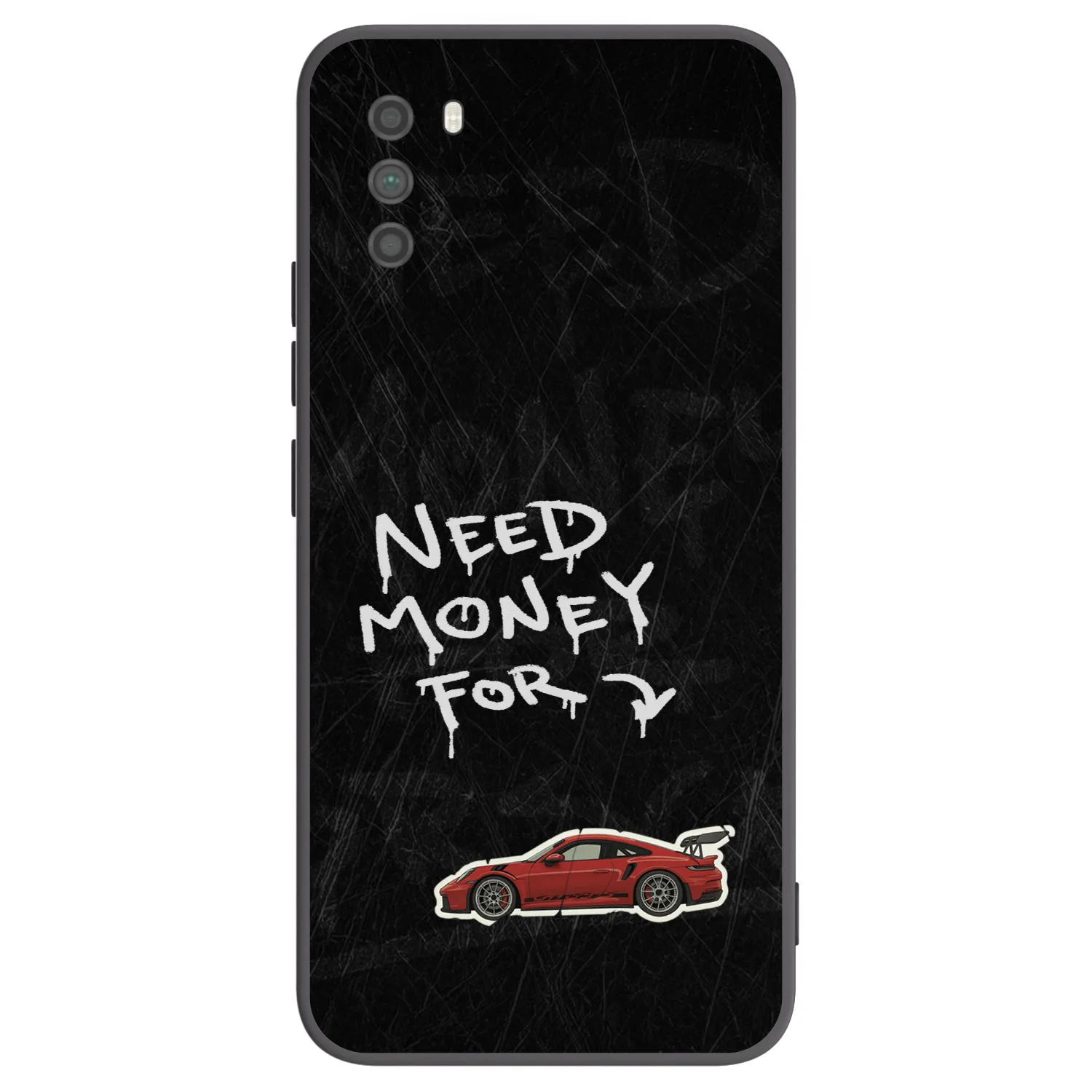 Picasee silikónový čierny obal pre Xiaomi Poco M3 - Track Mode