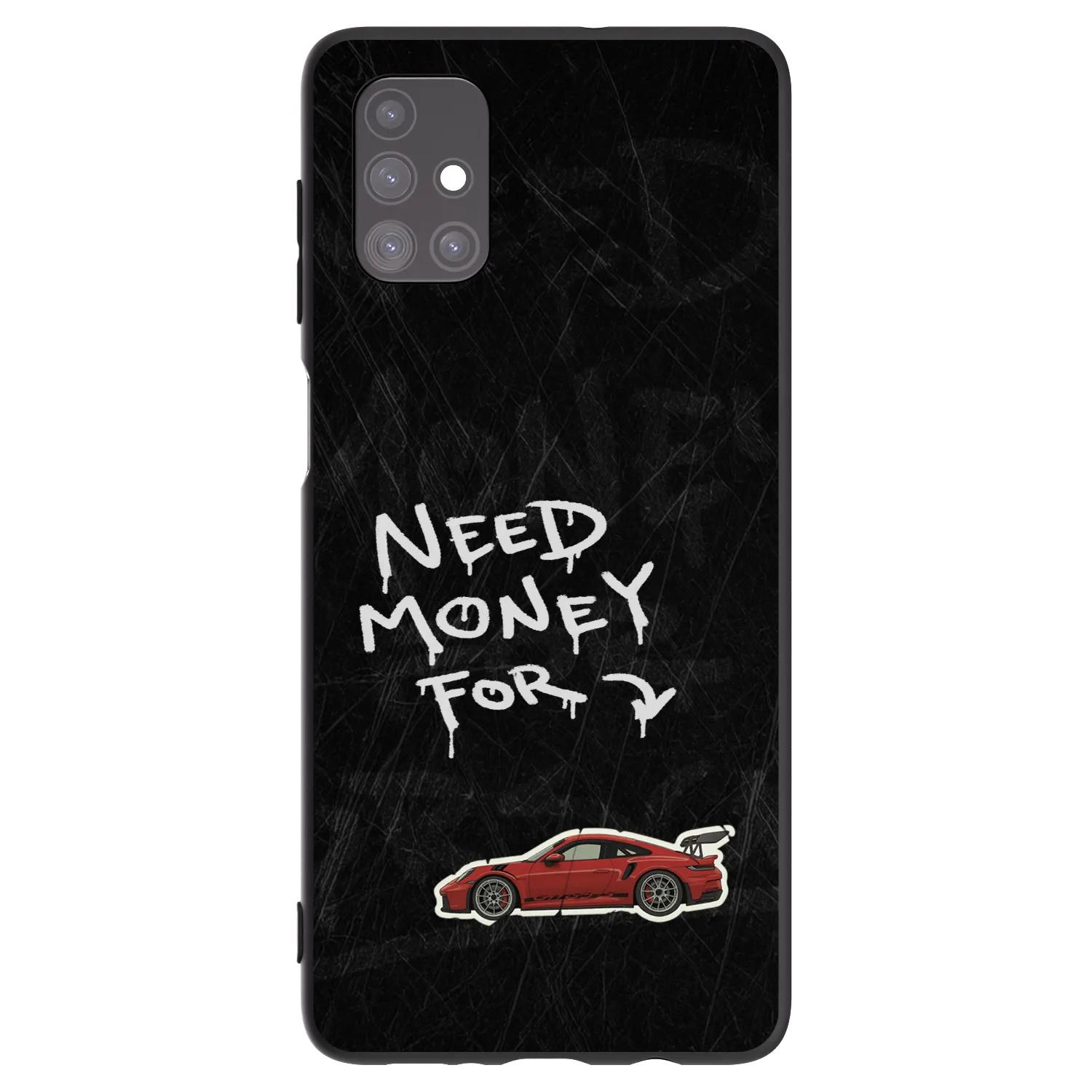 Picasee silikónový čierny obal pre Samsung Galaxy M51 M515F - Track Mode