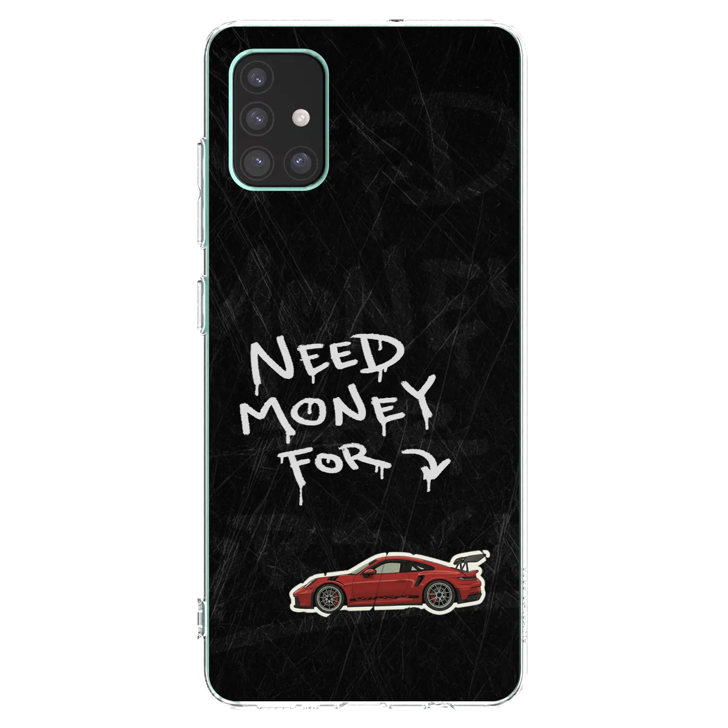Picasee silikónový prehľadný obal pre Samsung Galaxy M51 M515F - Track Mode