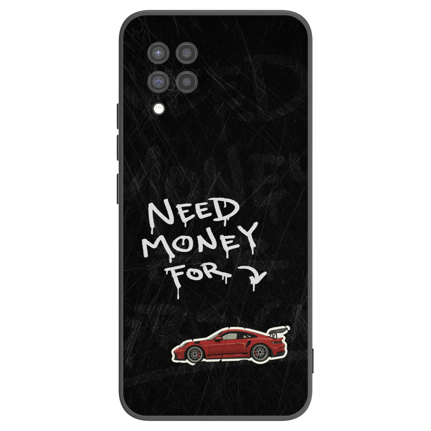 Picasee silikónový čierny obal pre Samsung Galaxy A42 A426B - Track Mode
