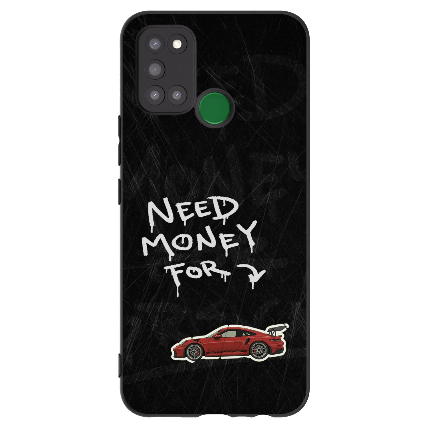 Picasee silikónový čierny obal pre Realme 7i - Track Mode