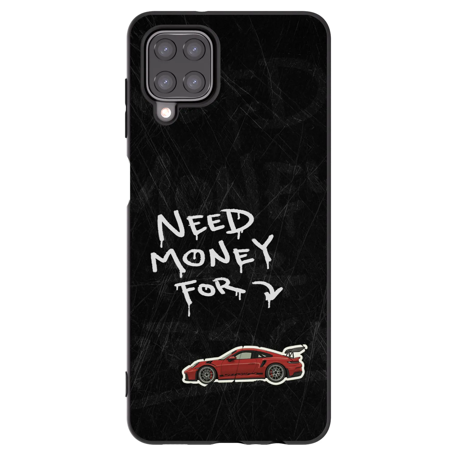 Picasee silikónový čierny obal pre Samsung Galaxy M12 M127F - Track Mode