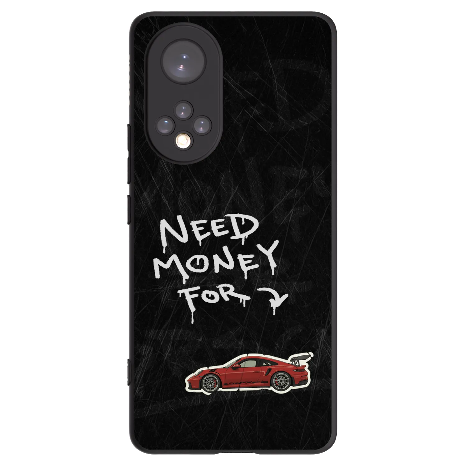 Picasee silikónový čierny obal pre Huawei Nova 9 - Track Mode