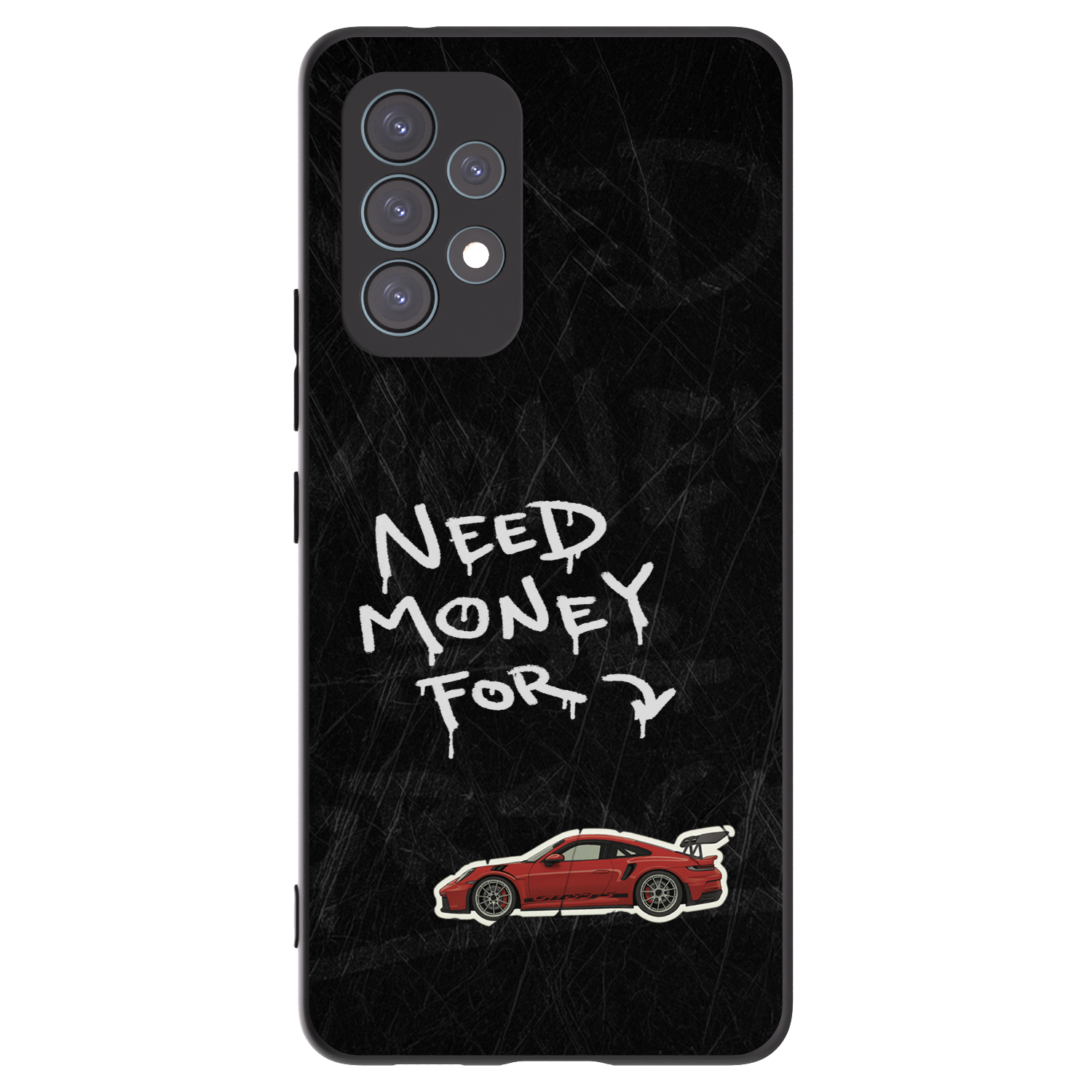 Picasee silikónový čierny obal pre Samsung Galaxy A53 5G A536 - Track Mode