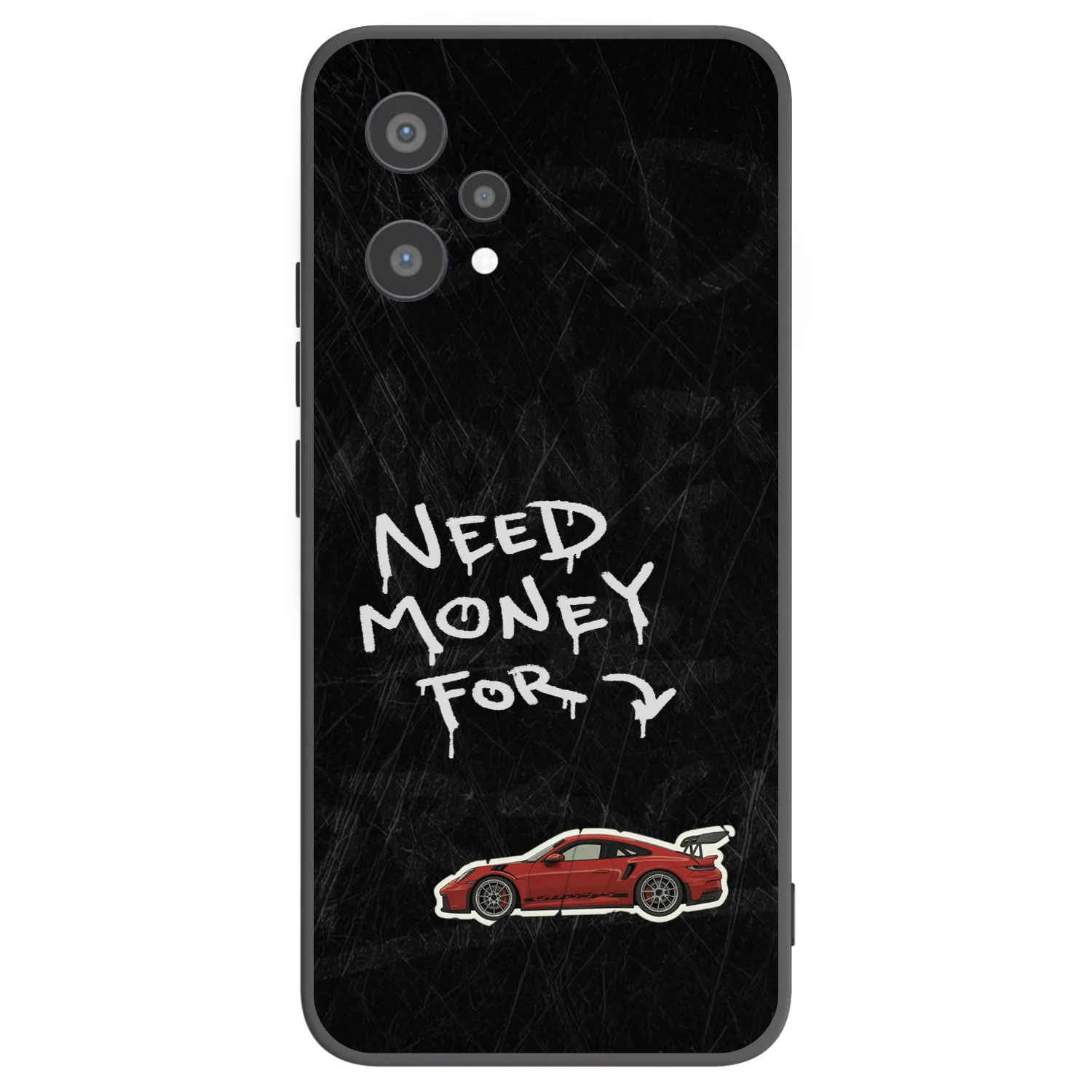 Picasee silikónový čierny obal pre Realme 9 Pro 5G - Track Mode