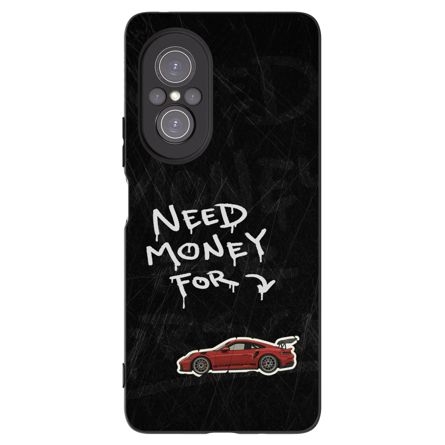 Picasee silikónový čierny obal pre Huawei Nova 9 SE - Track Mode