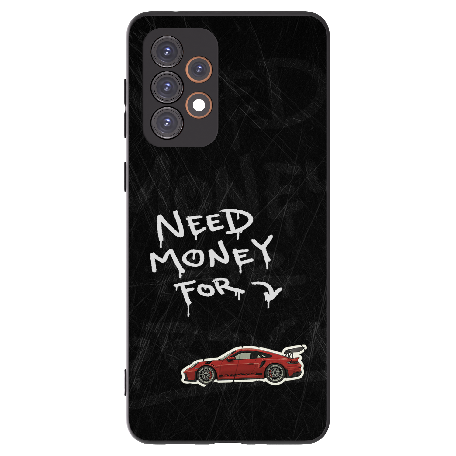 Picasee silikónový čierny obal pre Samsung Galaxy A33 5G A336 - Track Mode