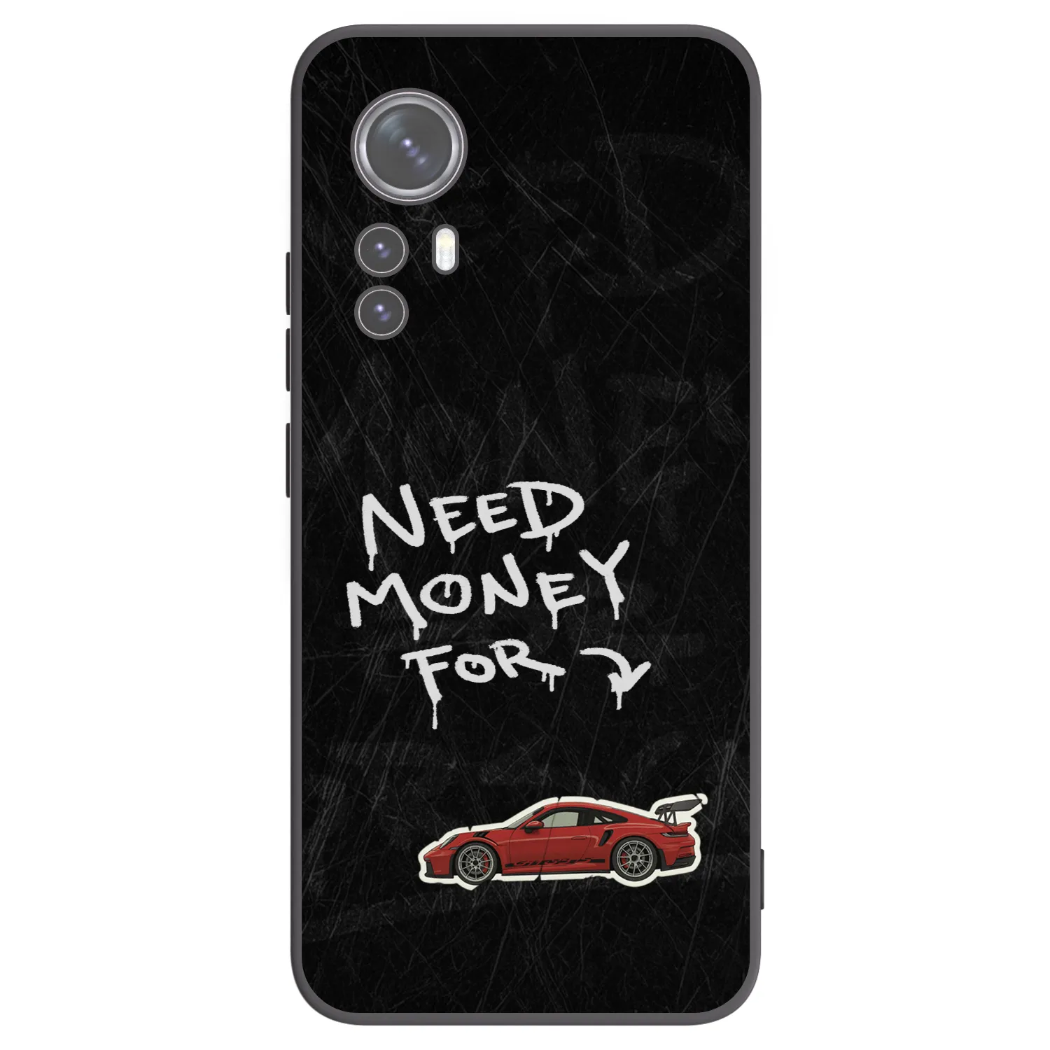 Picasee silikónový čierny obal pre Xiaomi 12X - Track Mode