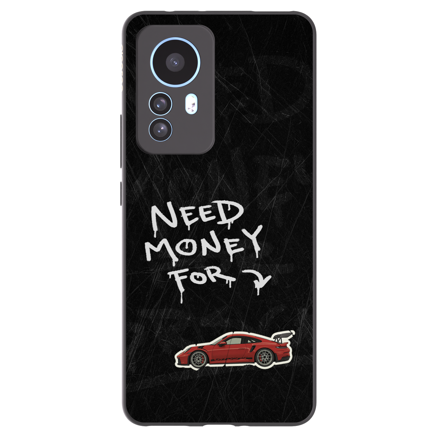 Picasee silikónový čierny obal pre Xiaomi 12T Pro - Track Mode