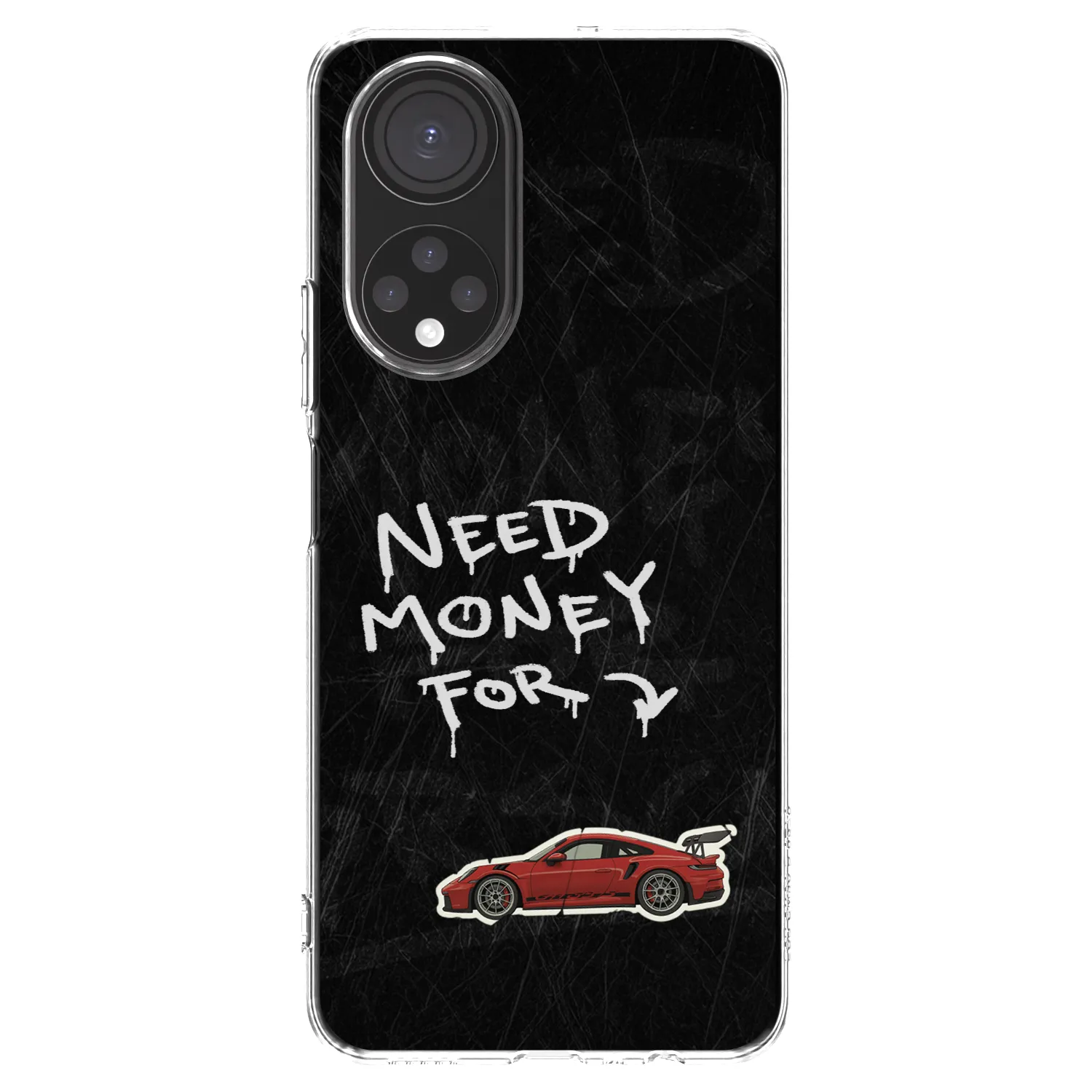 Picasee silikónový prehľadný obal pre Honor X7 - Track Mode