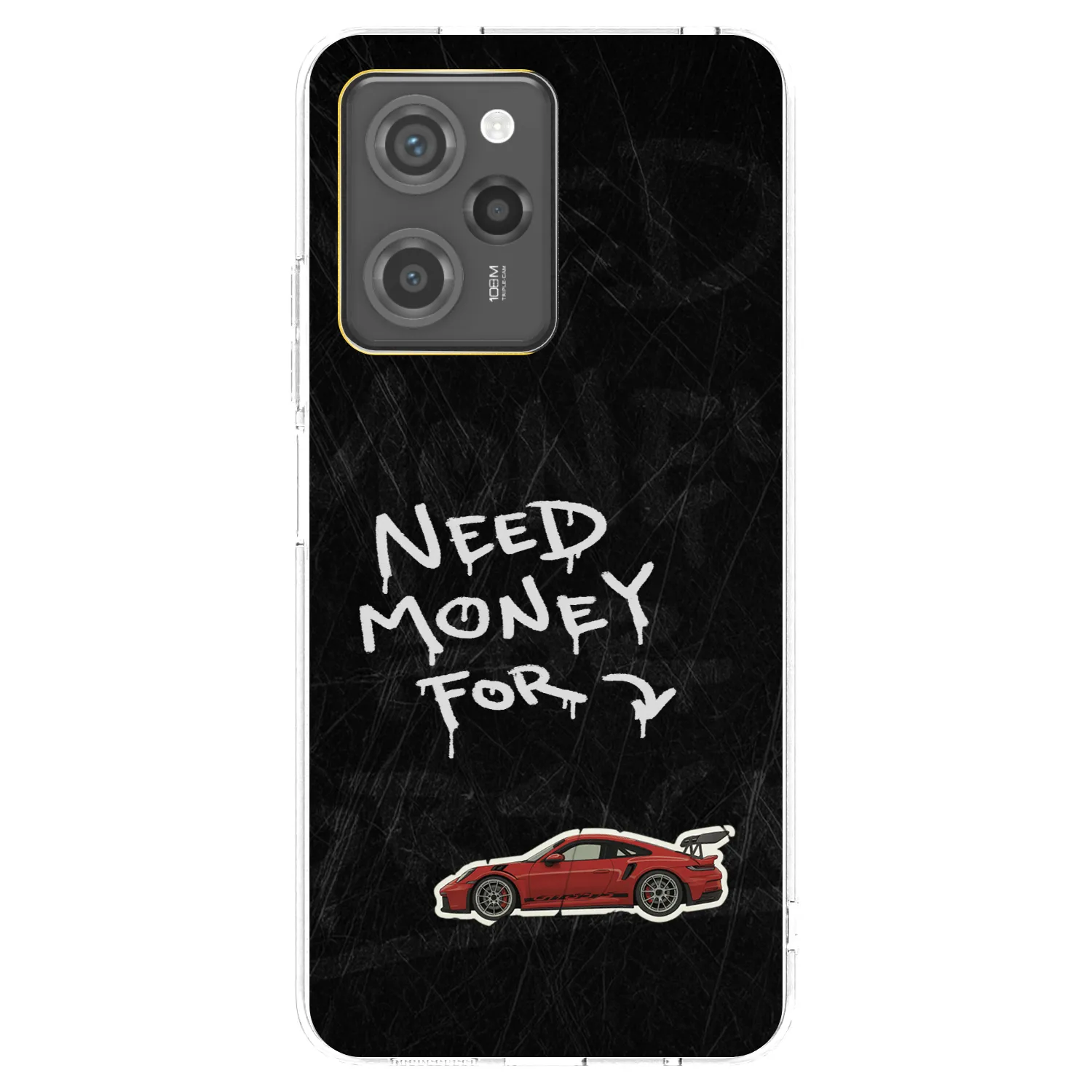 Picasee silikónový prehľadný obal pre Xiaomi Poco X5 Pro - Track Mode