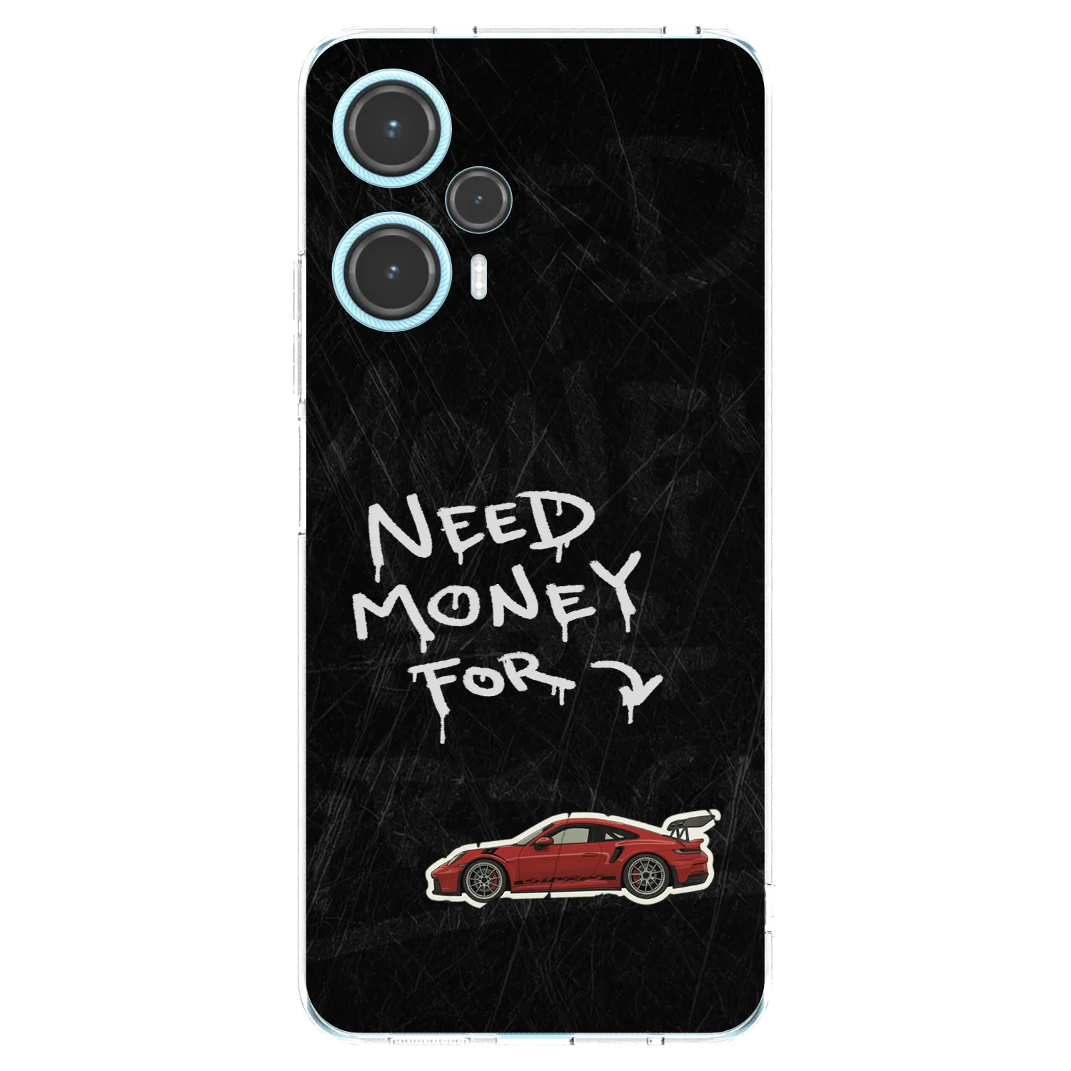 Picasee silikónový prehľadný obal pre Xiaomi Poco F5 - Track Mode