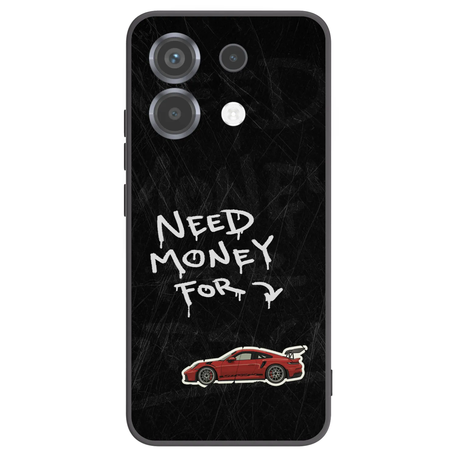 Picasee silikónový čierny obal pre Xiaomi Poco X6 - Track Mode