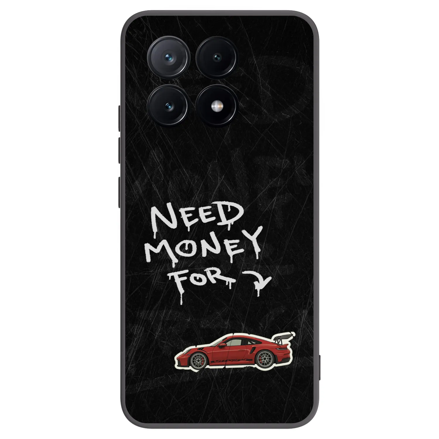 Picasee silikónový čierny obal pre Xiaomi Poco X6 Pro - Track Mode