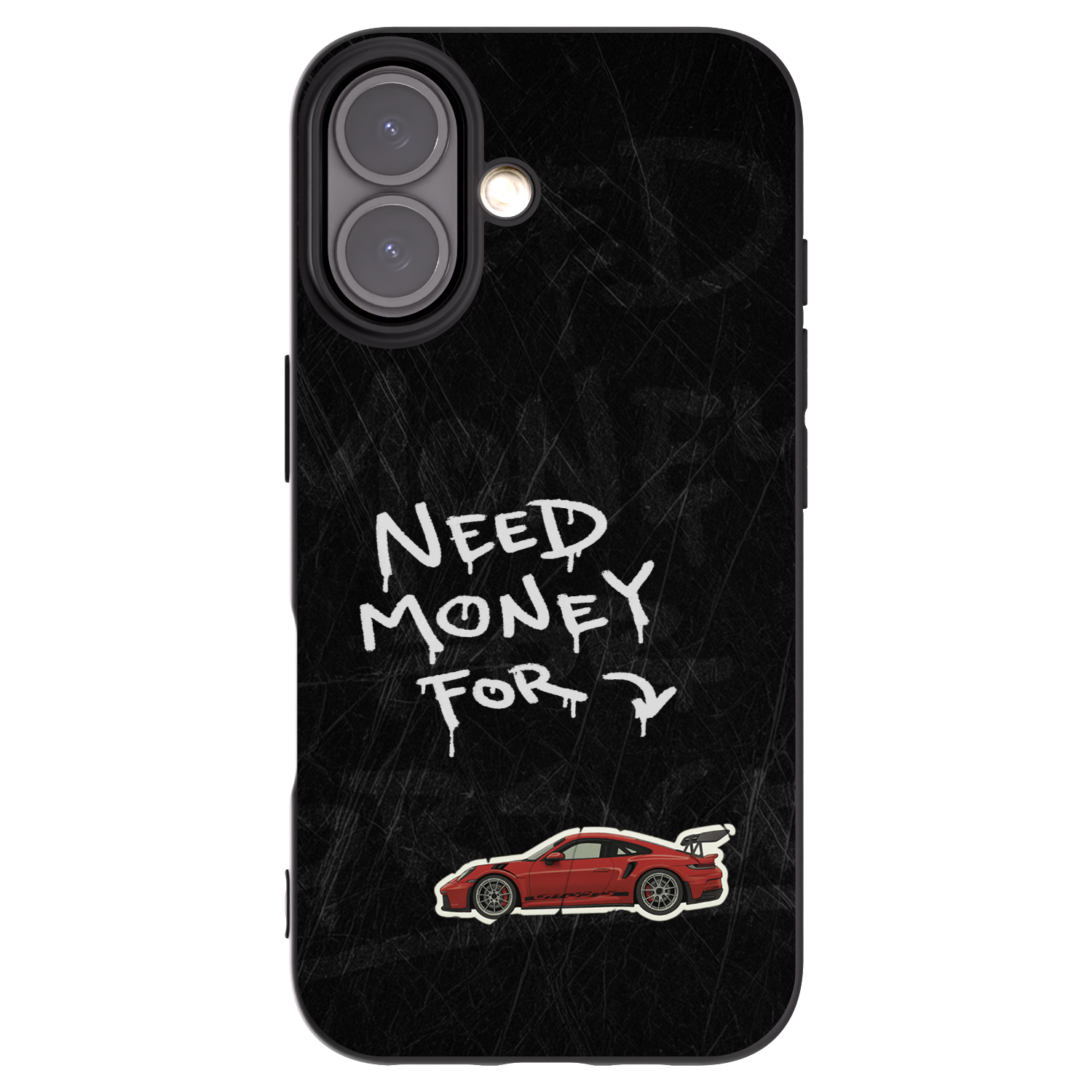 Picasee silikónový čierny obal pre Apple iPhone 16 - Track Mode